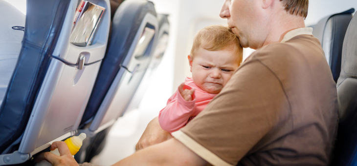 Japan Airlines alerts you if you’re sitting next to a baby on your flight