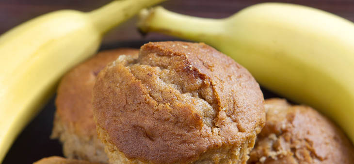 Blender Banana Muffins – ready in a jiffy