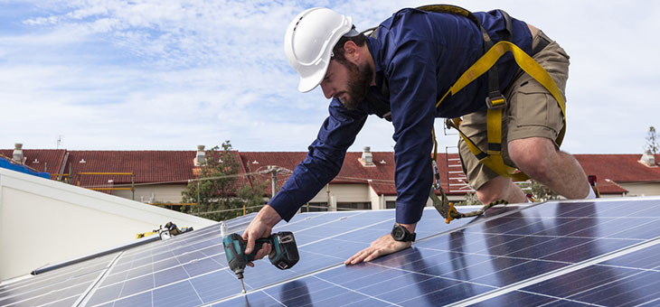 Solar savings on power bills