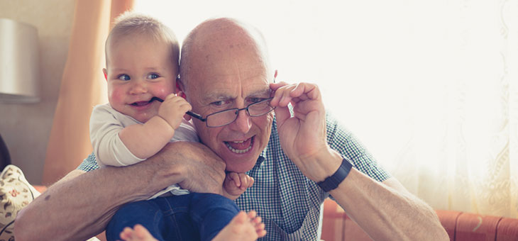 They keep you young and wear you out: grandpa tells all