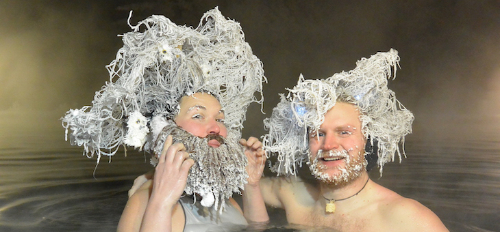 Canada has an annual hair freezing contest – and the pictures are amazing