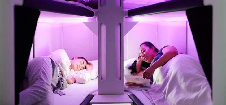 Air New Zealand to launch economy class beds