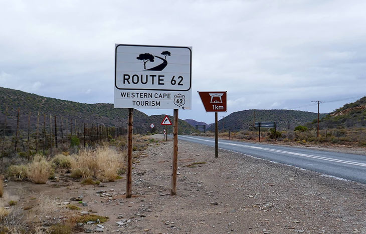 route 62 in south africa