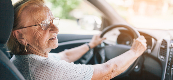 The top five mistakes made by older drivers