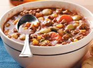 Creamy Beef and Vegetable Soup, Recipe