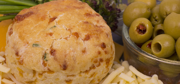 cheese chive scone