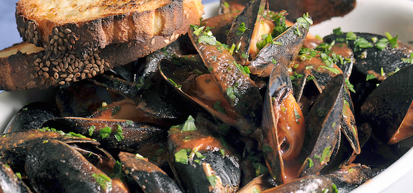French-Style Chilli Mussels