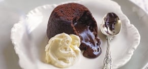 Chocolate fondant puddings