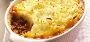Cottage pie with rosti topping