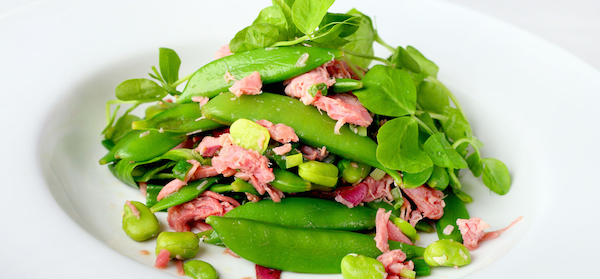 Green Pea and Ham Salad