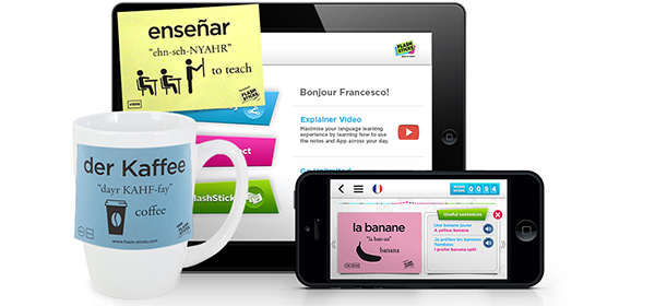 FlashSticks App: translation at the touch of your thumb