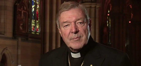 Cardinal George Pell presenting his 2012 Easter message