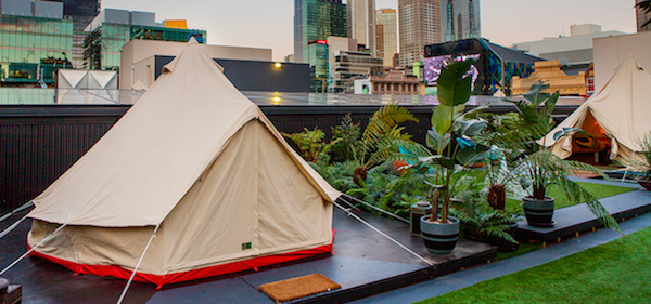 Review: luxury Melbourne camping