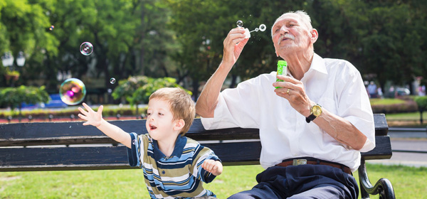 Babysitting grandparents live longer