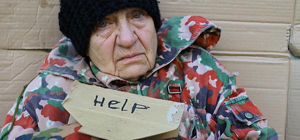 Single, older women at risk of homelessness