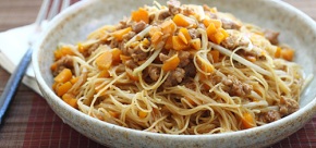 Taiwanese Pumpkin Rice Noodles