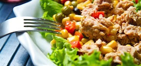 Tuna, Corn and Avocado Salad