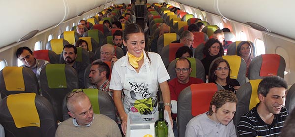 Seat 16C on Vueling flight 6228